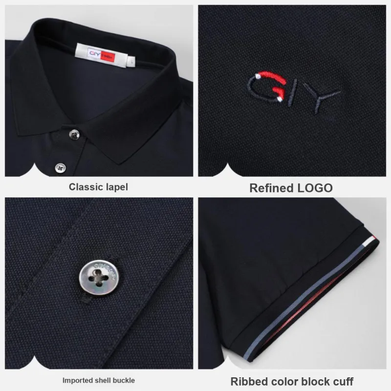 GY Goldlion Polo Shirts Men-2
