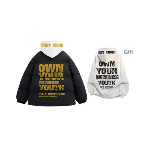 PAUL COSTELLOE Хлопковый пуховик унисекс