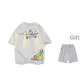 White Heather Gray (Comes with High-Quality Shorts, 1 Pack)