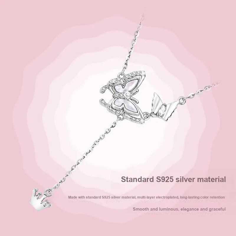 Disney S925 Silver Necklaces Women's-4