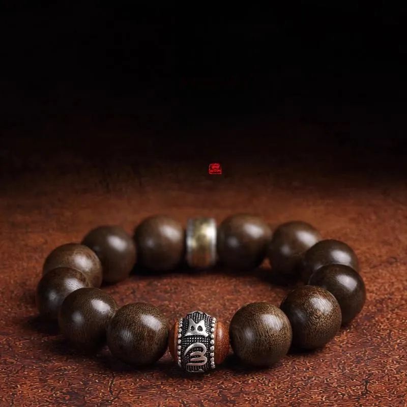 DALONG Aromatic Agarwood Bracelets Unisex-2
