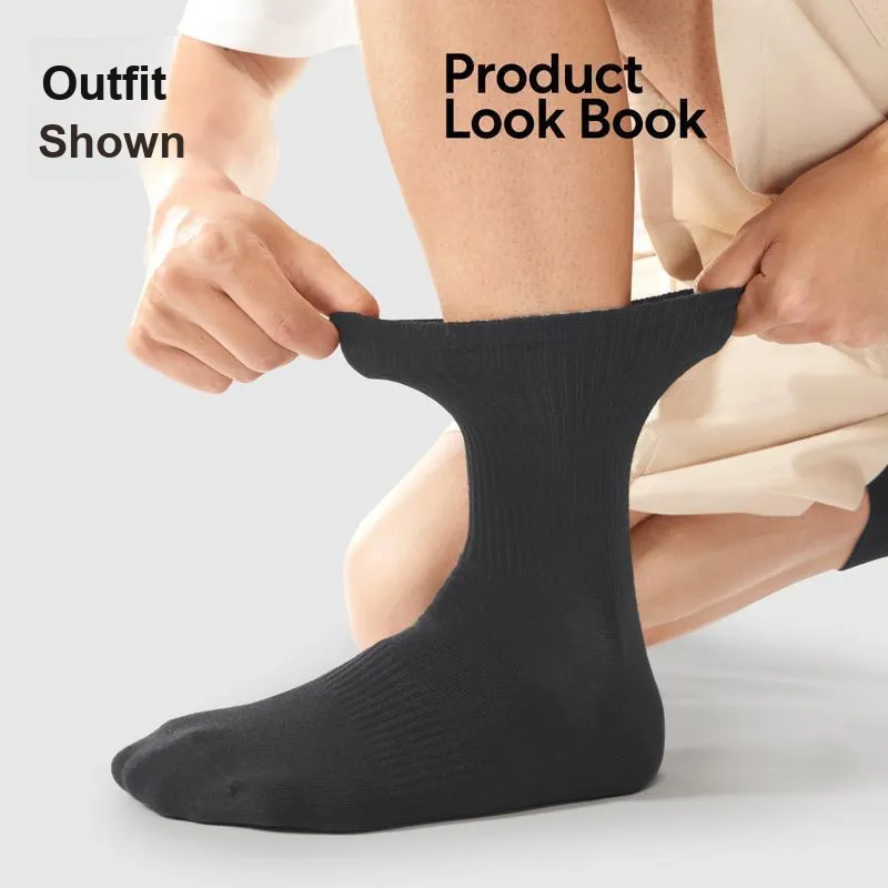 Mast Point Mid Calf Socks Unisex Combo Set-14