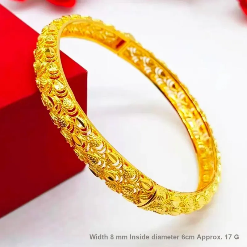 KZD Alloy Bangle Good Luck Women's-3