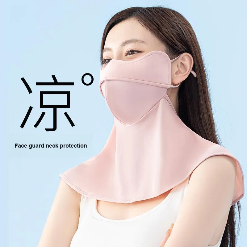 YUZHAOLIN Thin Sun Protection Masks Women's-2