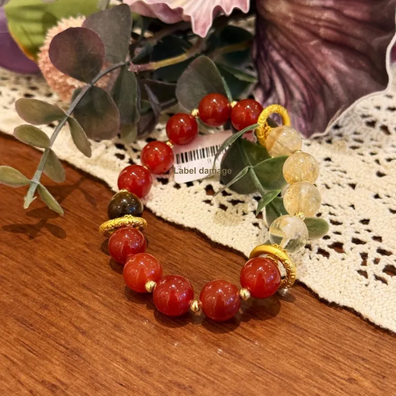 MEIJIHAO Agate Jade Bracelets Unisex-1