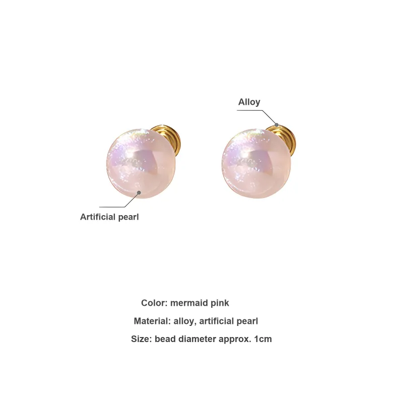 Yiru Alloy Clip On Earrings Women's-2