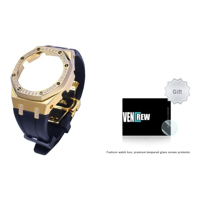 VENCREW Protective Case Casio Stainless Steel Case Material 2100