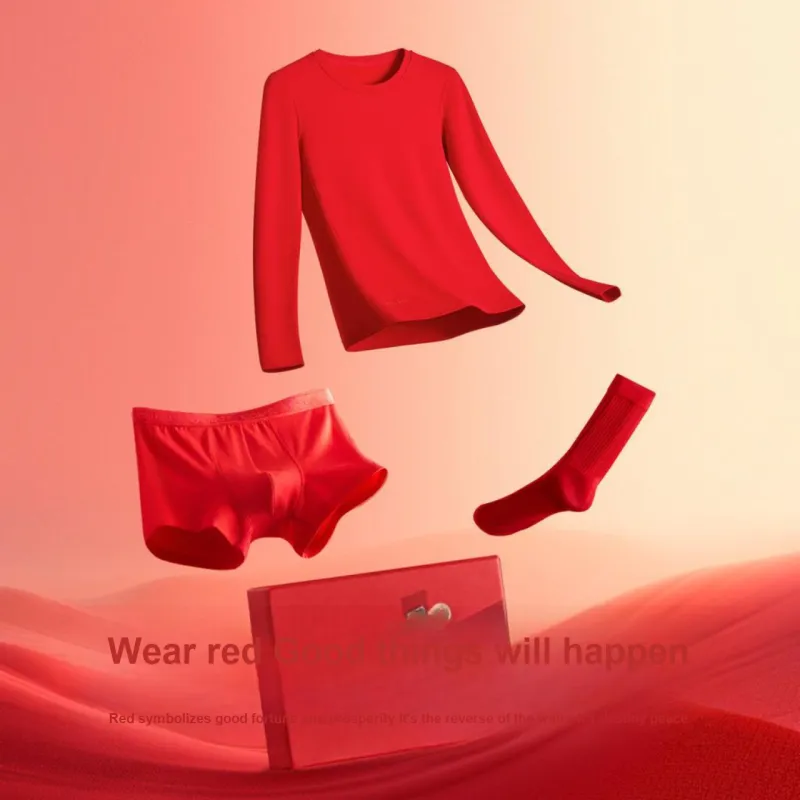 Red bean Women's Thermal Sets-3