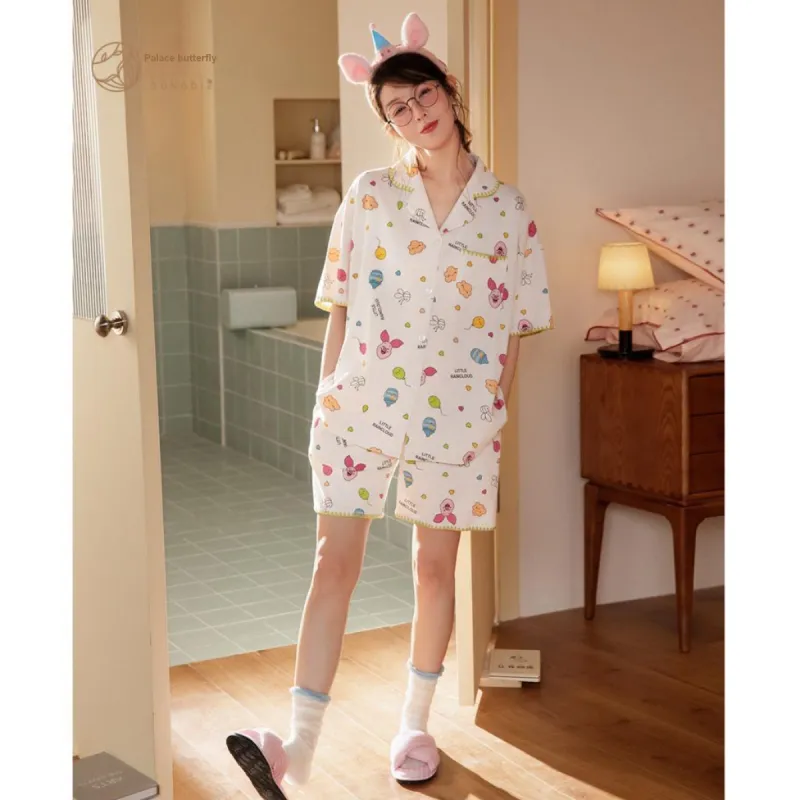 Gongdie x Disney Pajama Set Women's Gift Box Set-6