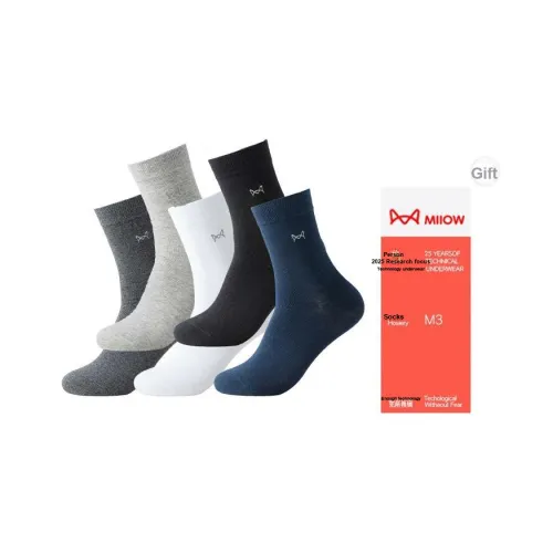 MIIOW Trend Party series Носки Crew Мужская Сумка для покупок 5 пар