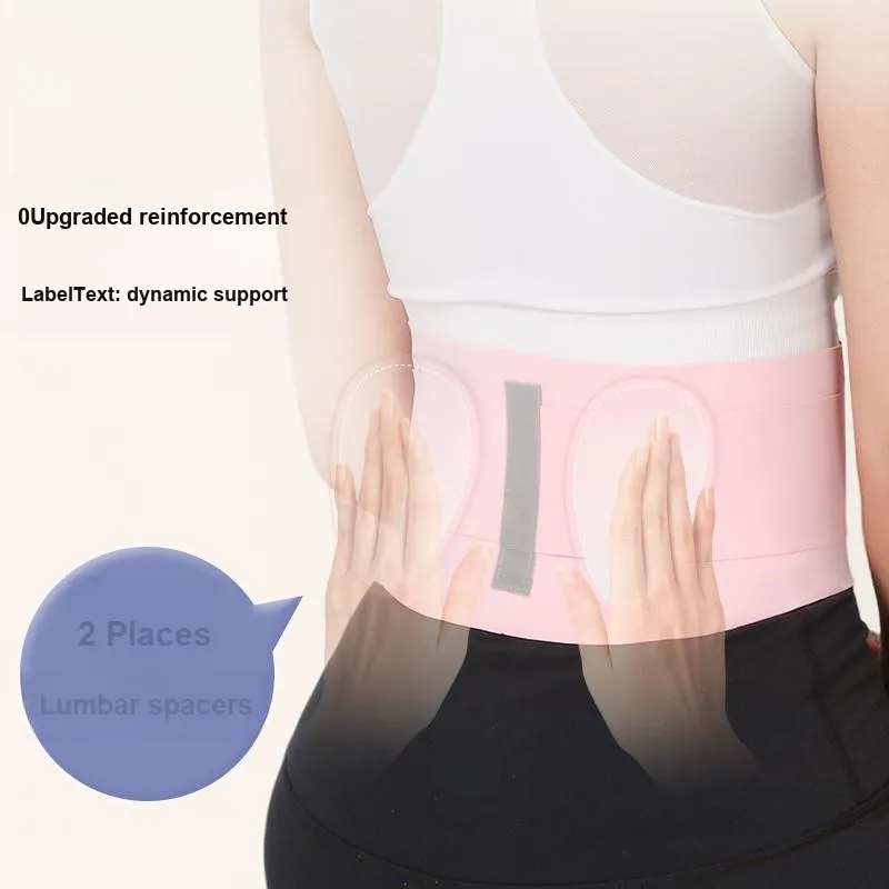 LiNing Back Support Braces Sports Training & Fitness Running Breathable Protective Compression Purple Unisex-2