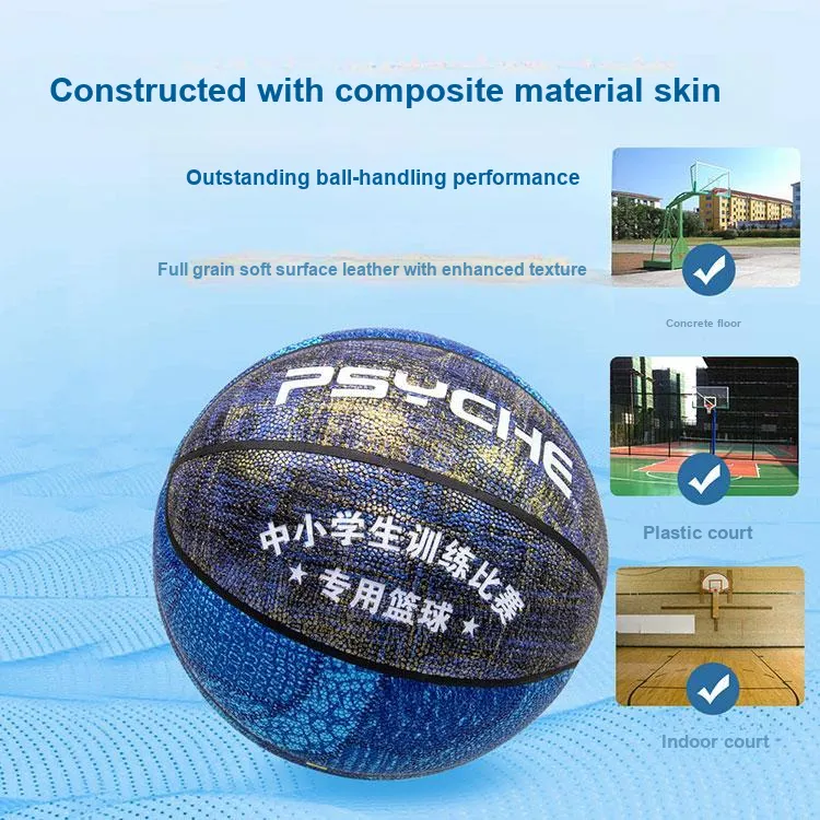 PSYCHE PU Basketball Size 5 Ball Training Unisex-0