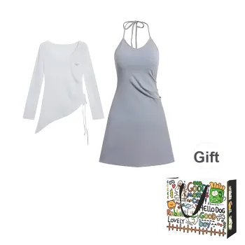 OURUOKE Two Piece Skirt Sets Women's
