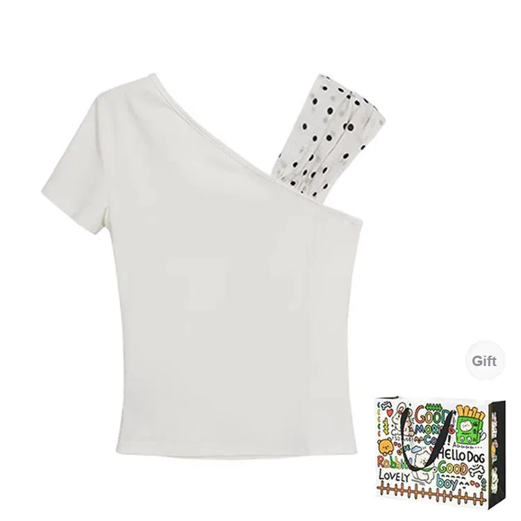 HAPG T Shirts Women's White-1