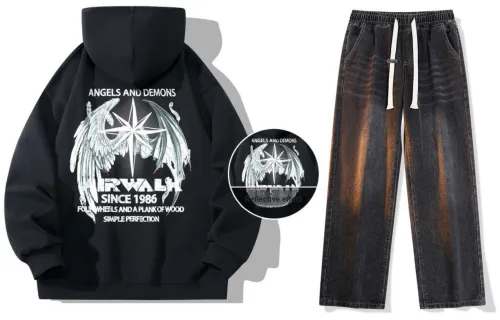 Airwalk Sweatshirt Sets Unisex