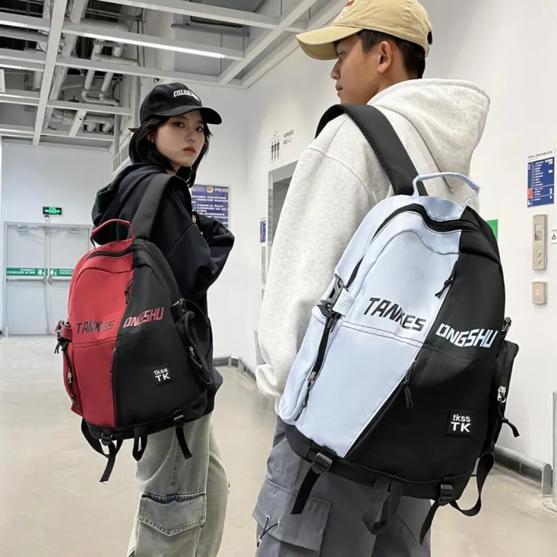 Kaka Tree Nylon Backpack Unisex Multicolor-5