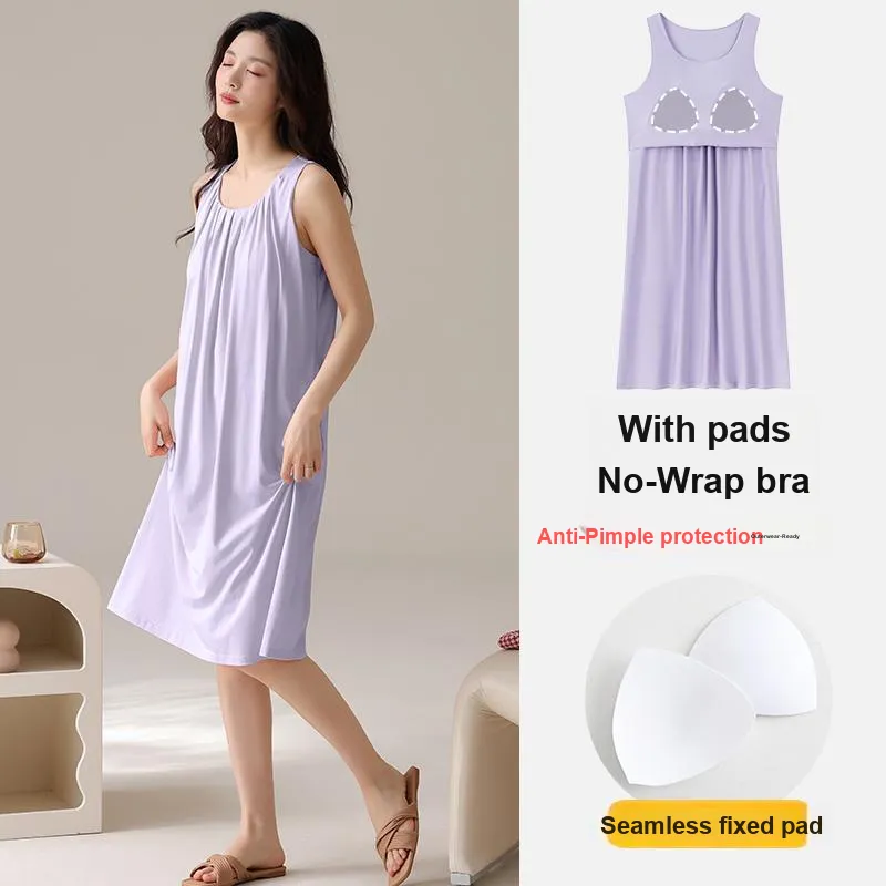 Pretty lady Women's Nightgowns-1