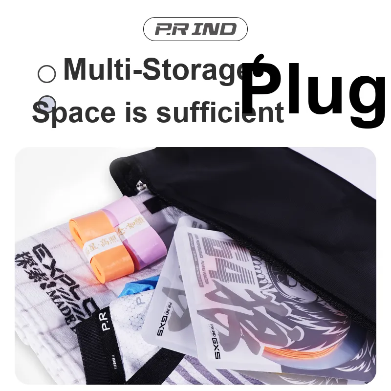 P.R IND Badminton Bags 3 Pcs Pack Casual Backpack Unisex Independent Shoe Compartment, Side Storage Pocket-5
