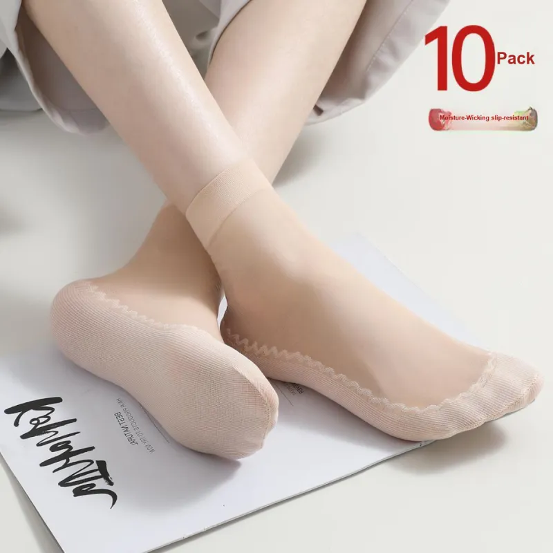JUNEROSE Mid Calf Socks Women's 10 Pack-3