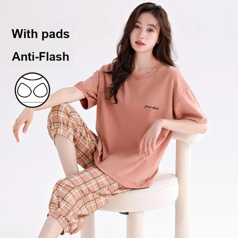 FENTENGCARE Pajama Set Women's 2 Pack-3