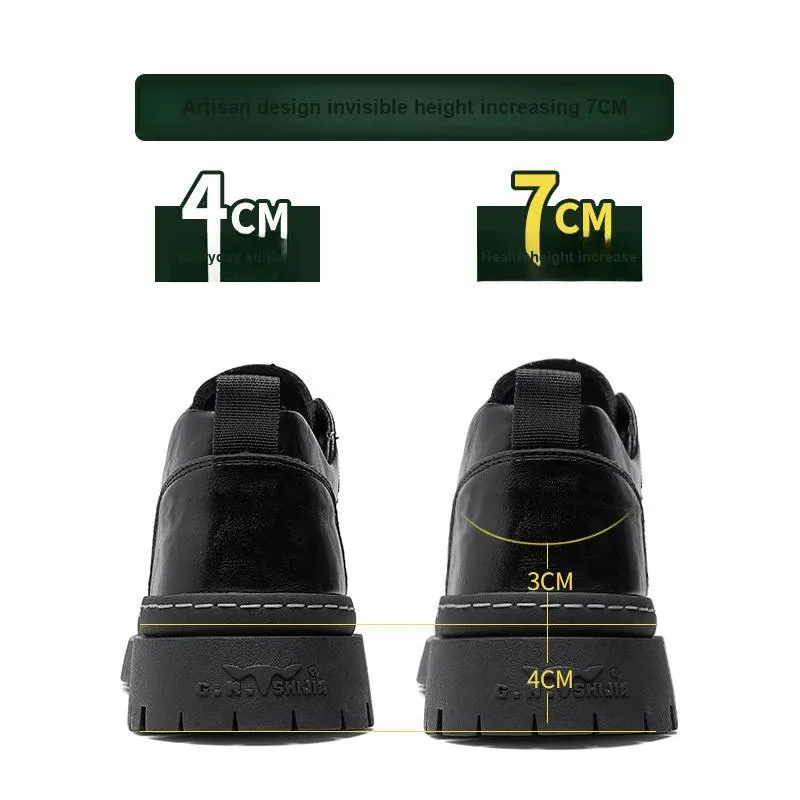 G.N.SHIJIA Casual Shoes Men's Black-15