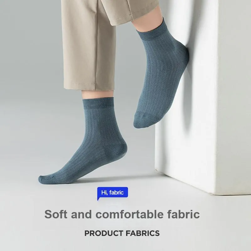 HLA SS23 Mid Calf Socks Men's 6 Pack-14