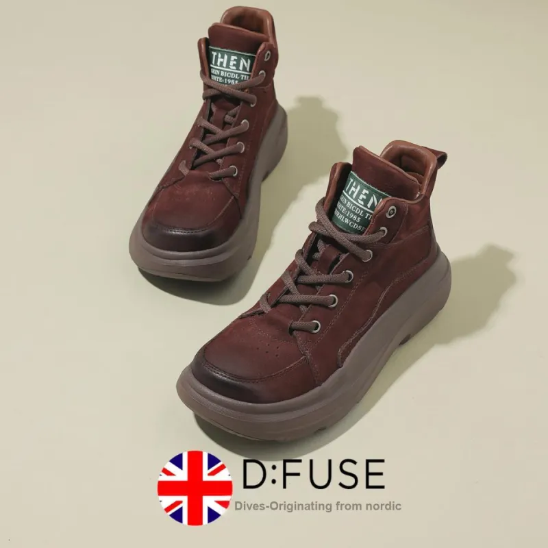 D FUSE SCANDINAVIA Ankle Boots Women's Khaki-9