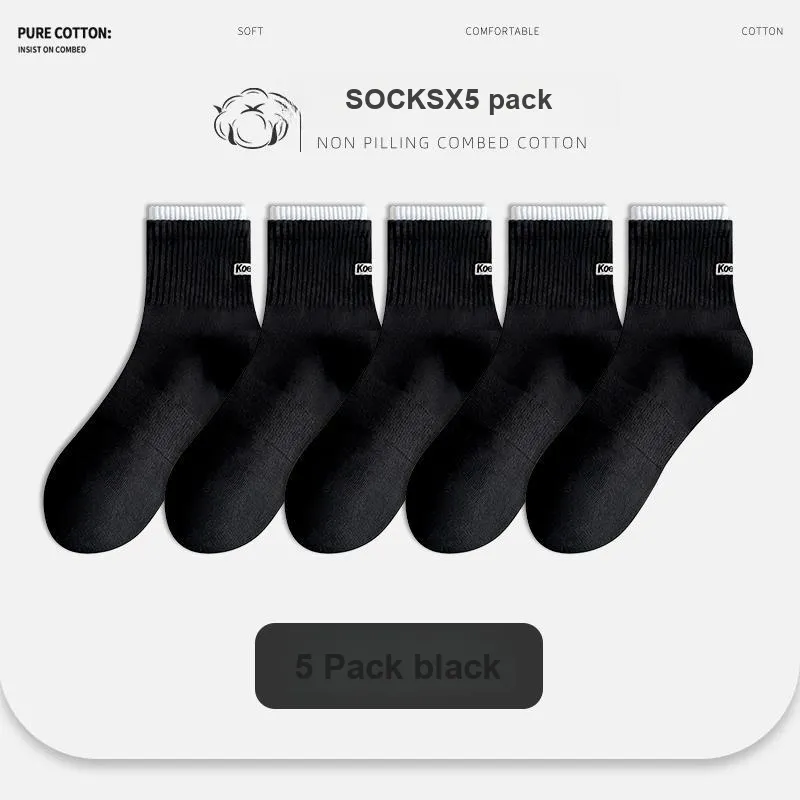 ROBINHOOD Mid Calf Socks Men's 5 Pack-18