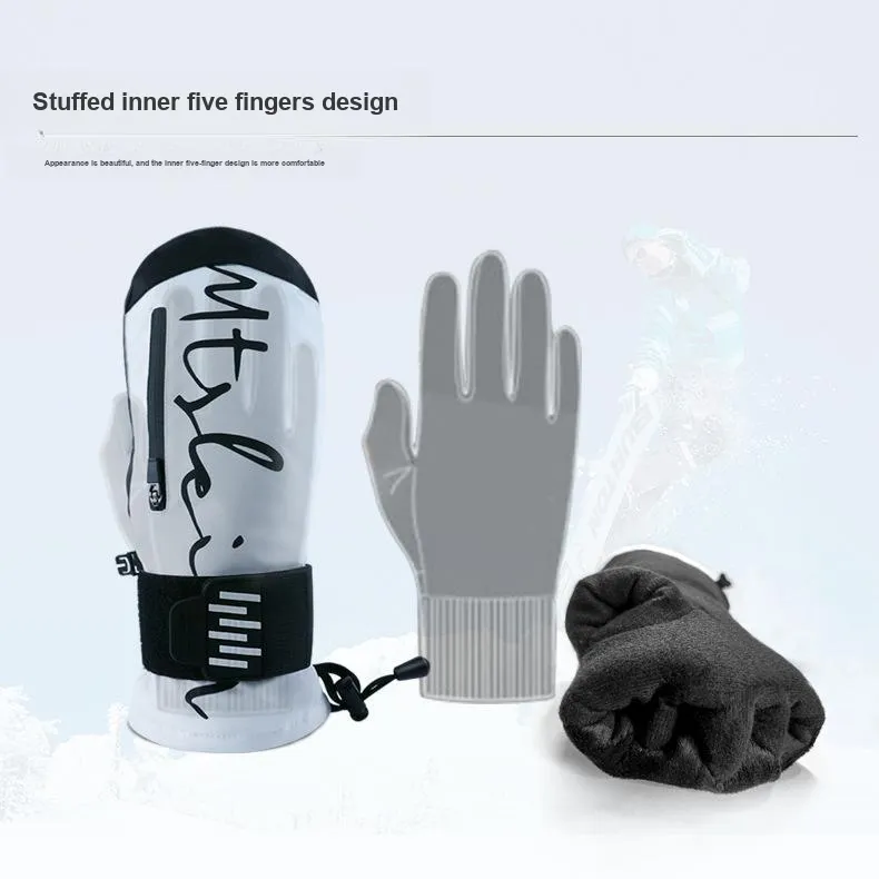 Yalu Preferred Ski Gloves Anti Fog Fingerless Gloves-2