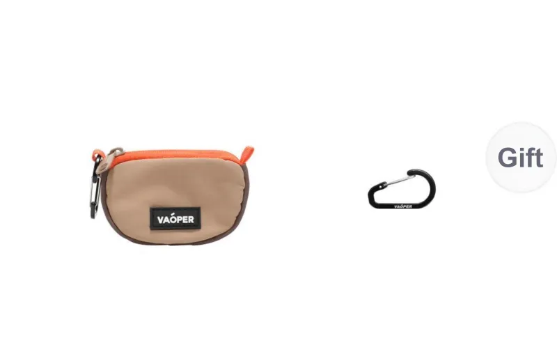VAOPER Nylon Coin Purse Crossbody Bag Earphone Case Regular Unisex Multicolor-2