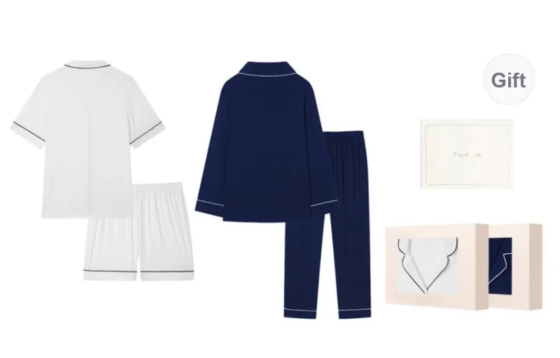 FREELASS Pajama Gift Box Summer Unisex 2 Sets-8