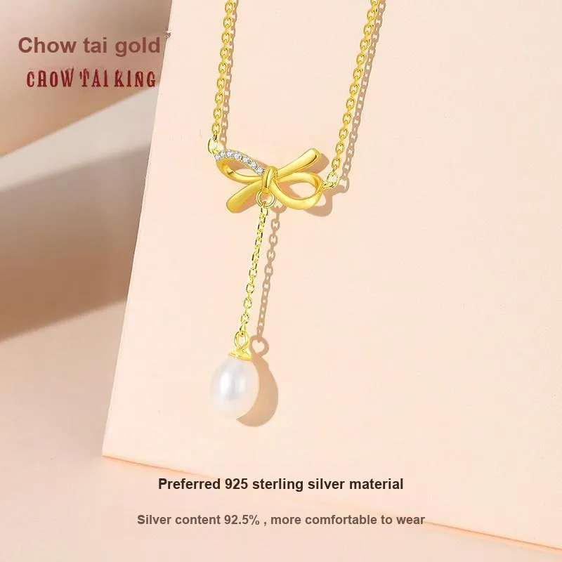 CHOW TAI KING Pearl Necklaces Women's-3