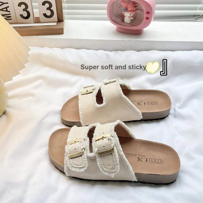 REIHUNG Quiet Slide Slippers Women's-18