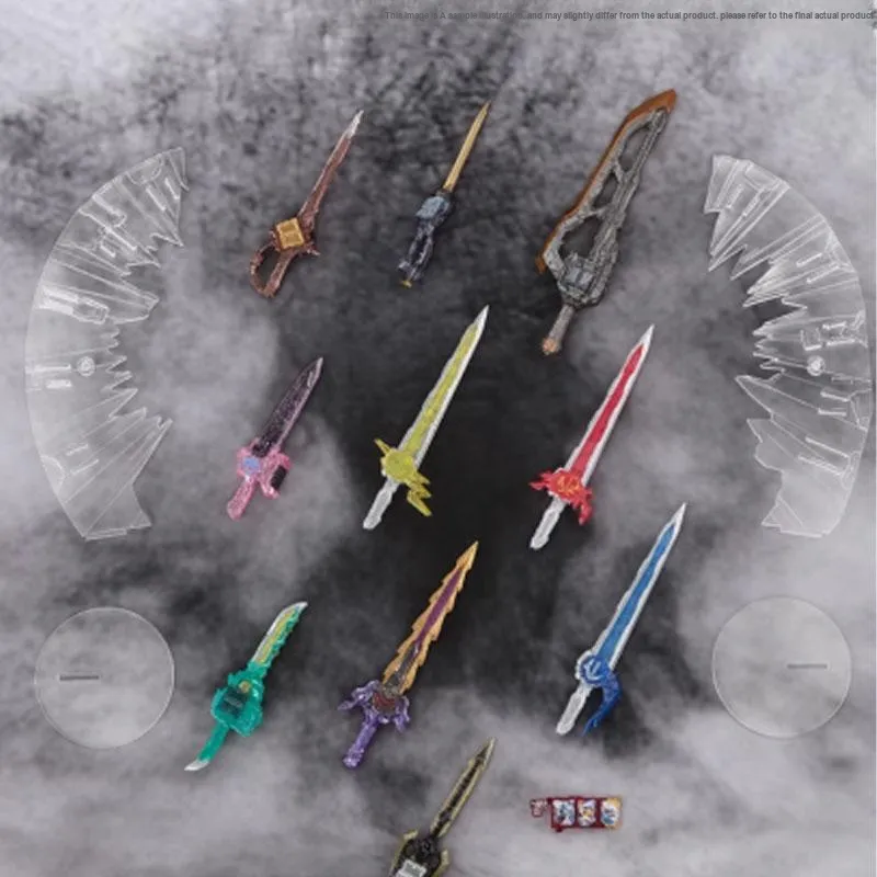 BANDAI S.H.Figuarts Kamen Rider Ten Sacred Swords 10 Sacred Blades Clothing Sets Model Accessories-1