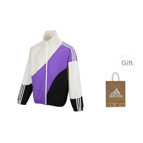 Adidas Jackets Unisex Brown Purple With A Complimentary Gift Bag