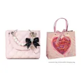 Pink, Detachable Charm, Comes with I Love You Shopping Bag