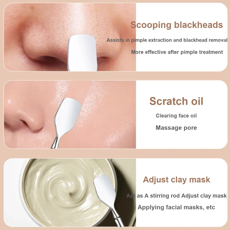 Gentle Welcome Super Fine Blackhead Removal Tool With Closed End Squeezing Needle For Acne Treatment Pimple Needle Set-4