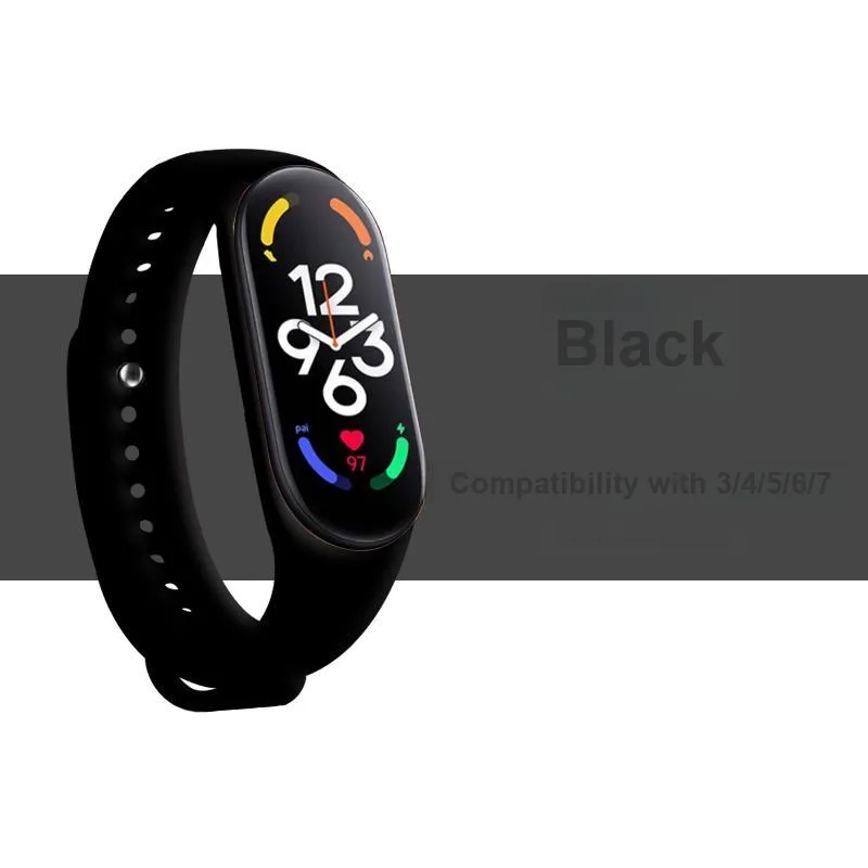 JUEHU Xiaomi Compatibility Watch Band Silicone Material-1