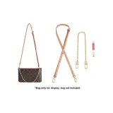 Smaller Bag Crossbody Modified Set[1.1 Adjustable Vegetable Tanned Leather+30cm Copper Decorative Chain]