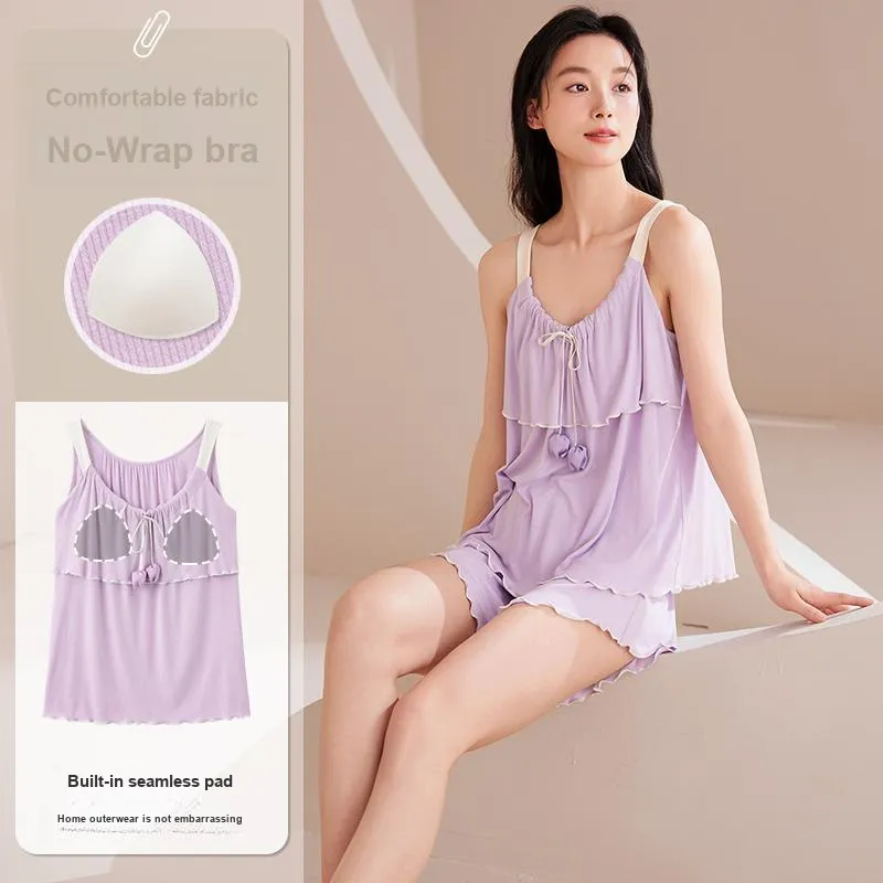 Pretty lady Women's Pajama Sets-1