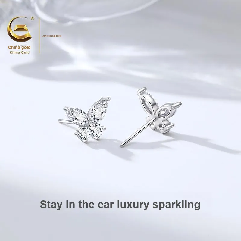 ZSY S925 Stud Earrings Women's Box, Girlfriend-2