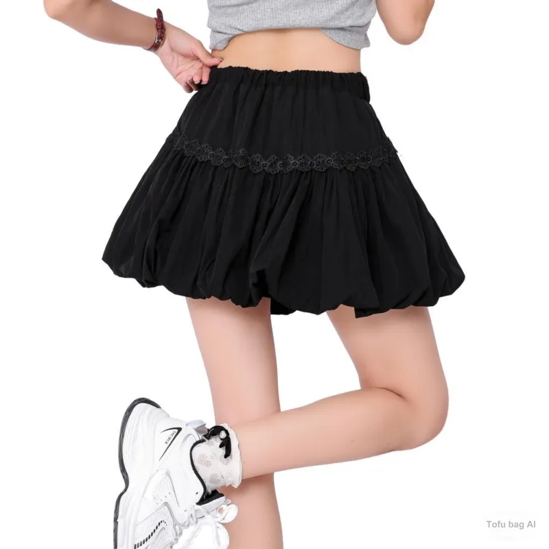 Ning Cai Yuer Casual Short Skirts Women's-1