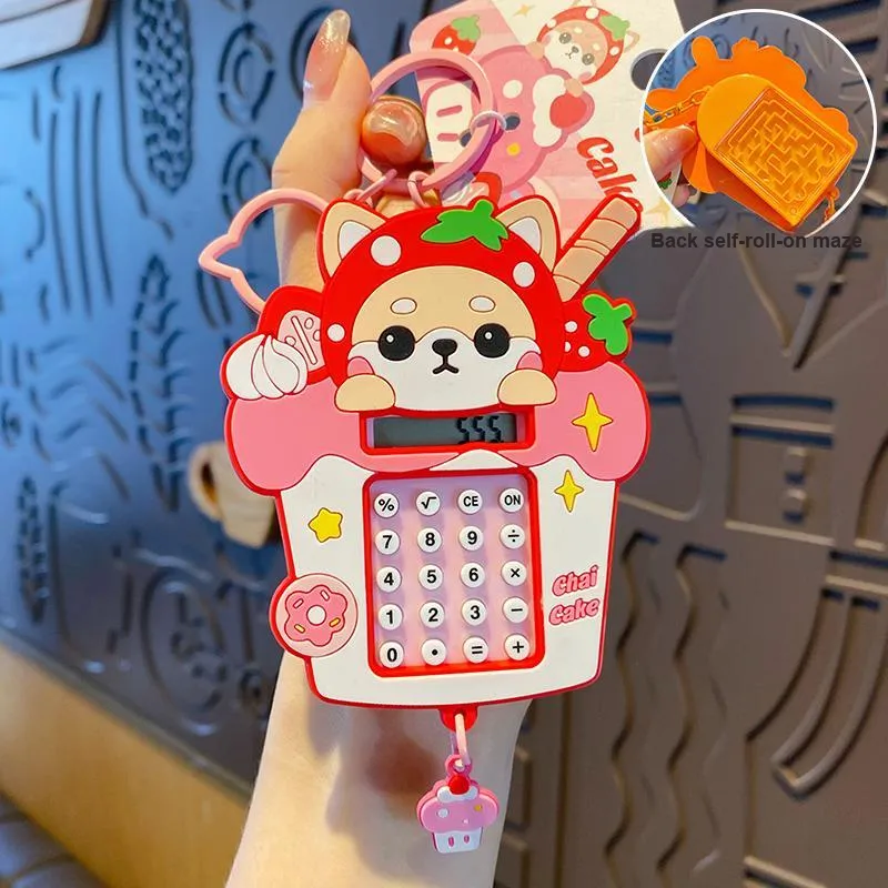 Baimao Keychains Unisex-5
