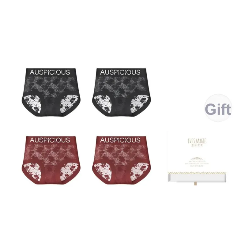 XIA.WA.ZHI.XIU Underpants Women's Box 4 Pack-15