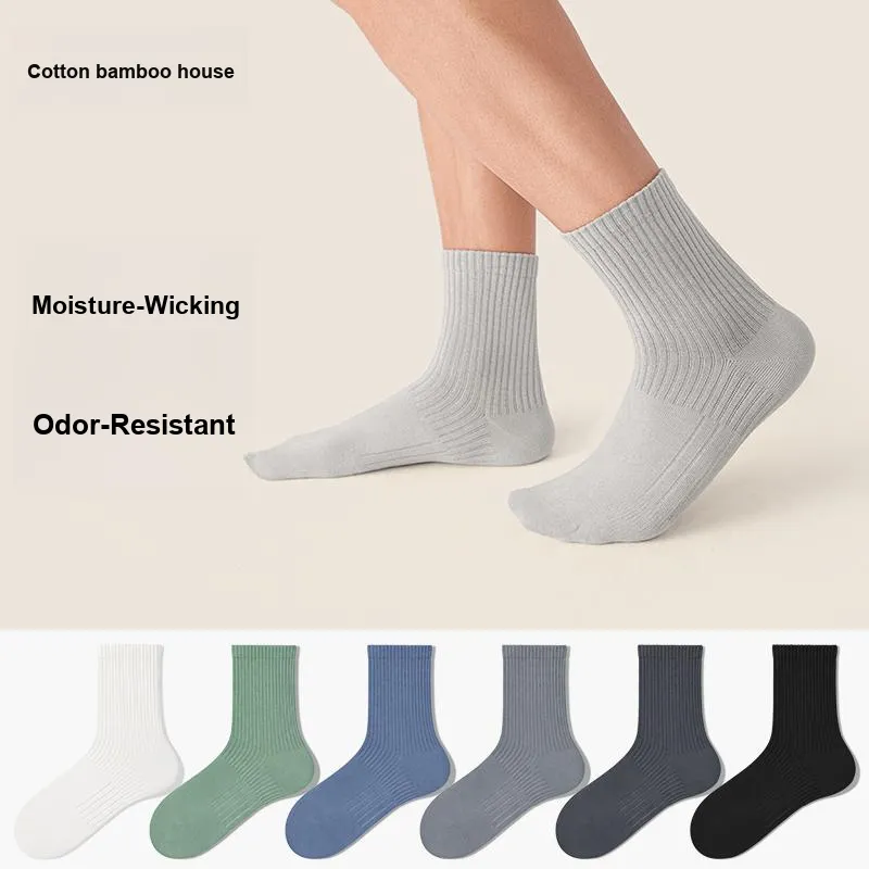 B&C.Room Mid Calf Socks Men 5 Pack-6
