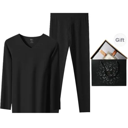 SEPTWOLVES Thermal Set Men's Exquisite Box+Shopping Bag