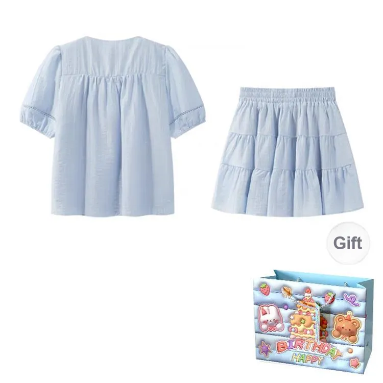 TWOPLUMGIRLS Two Piece Skirt Sets Women's-1