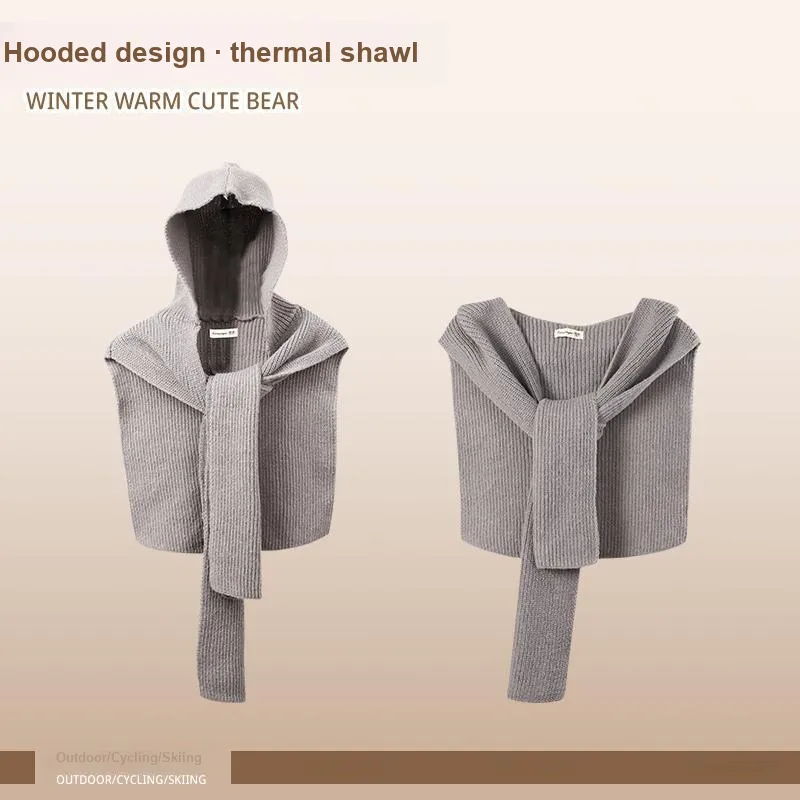 Shizhu Polyester Hoods & Plush Hats Women's-10