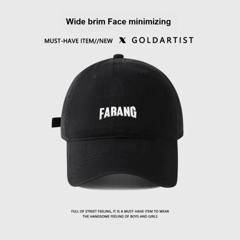 Gold Artist Cotton Baseball Caps Unisex-4