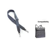 Light Gray Adjustable 88.5-135cm 1 Pack (Convertible to Crossbody)
